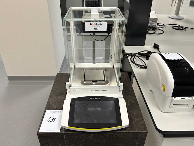 2024 sartorius cubis mca224s-2500-u analytisch laboratoriumbalans - afbeelding 3 van  5