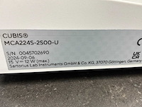 2024 sartorius cubis mca224s-2500-u analytisch laboratoriumbalans - afbeelding 5 van  5