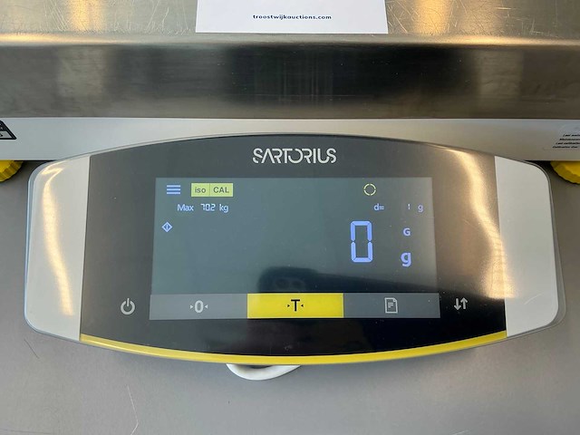 2024 sartorius cubis mca70200s hoge capaciteit labbalans - afbeelding 5 van  7