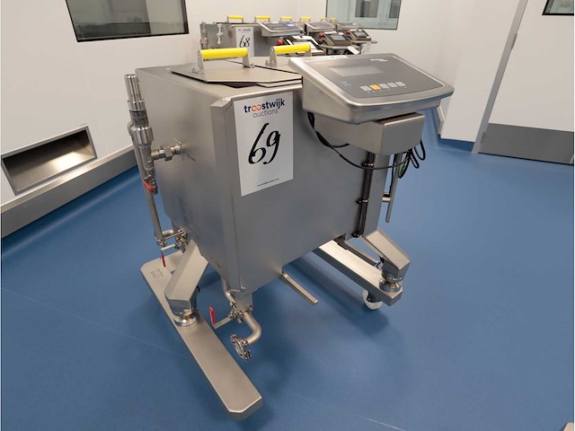 2024 sartorius palletank + pro mixer drive unit mobiel mengsysteem - afbeelding 6 van  12