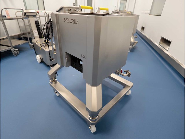 2024 sartorius palletank + pro mixer drive unit mobiel mengsysteem - afbeelding 7 van  12
