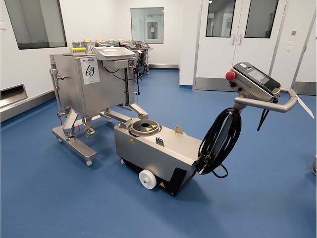 2024 sartorius palletank + pro mixer drive unit mobiel mengsysteem - afbeelding 7 van  12