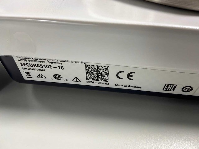 2024 sartorius secura 5102-1s precisie labbalans - afbeelding 4 van  4