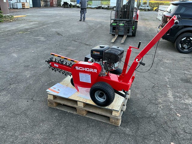 2024 schorr mini trencher rr600gf grond freesmachine - afbeelding 2 van  9