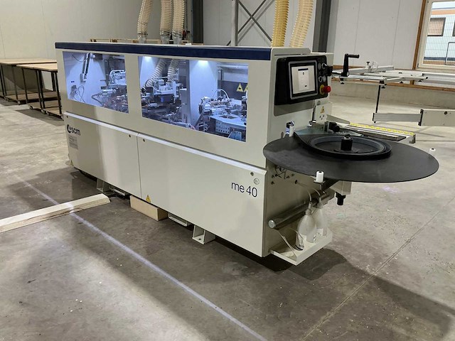 2024 scm me40tr automatische kantenaanlijmmachine - afbeelding 10 van  17