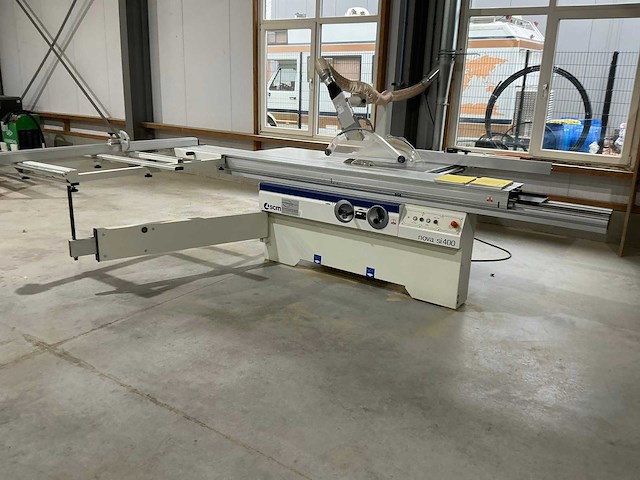 2024 scm se22 nova si 400 platen opdeelzaagmachine - afbeelding 1 van  12