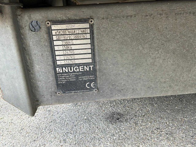 2024 sean nugent engineering b5523t aanhangwagen - afbeelding 8 van  16