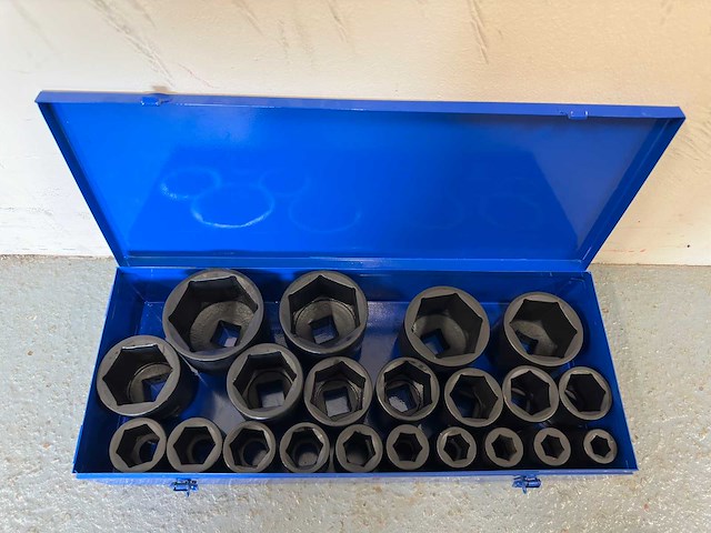 2024 sg tools cr-mo 21 st krachtdoppenset - afbeelding 3 van  3