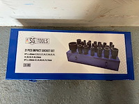 2024 sg tools cr-mo 21 st krachtdoppenset - afbeelding 1 van  3