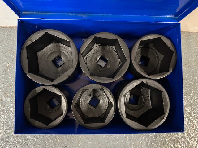 2024 sg tools cr-mo 6st krachtdoppenset - afbeelding 2 van  2