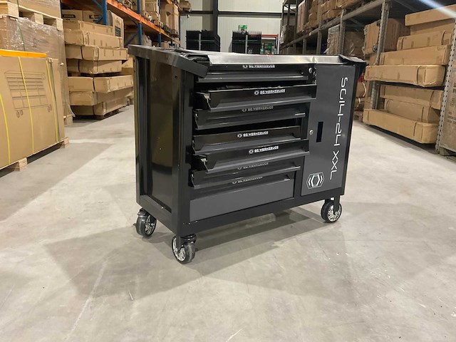 2024 sg werkzeuge sg14-24 xxl 7/7 gereedschap wagen gevuld - afbeelding 3 van  9