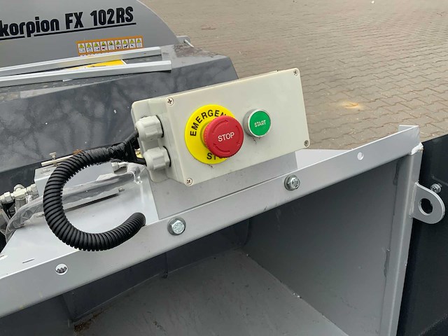 2024 skorpion fx102rs gedragen versnipperaar - afbeelding 14 van  35
