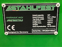 2024 stahlfest sf50thj pneumatisch / hydraulische zware garagekrik - afbeelding 5 van  6