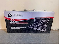 2024 stahlgruppe 22 delig steek en ringsleutelset - afbeelding 6 van  6