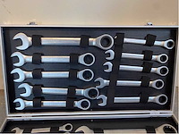 2024 stahlgruppe 22 delig steek en ringsleutelset - afbeelding 3 van  6