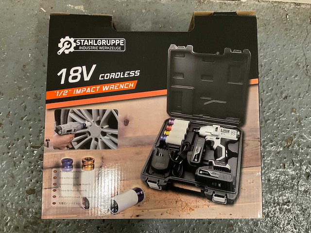 2024 stahlgruppe at-05e slagmoersleutel - afbeelding 2 van  7