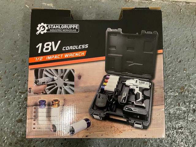 2024 stahlgruppe at-05e slagmoersleutel - afbeelding 1 van  7