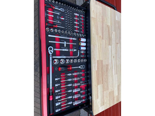 2024 stahlgruppe jumbo - gereedschap wagen gevuld - afbeelding 2 van  17