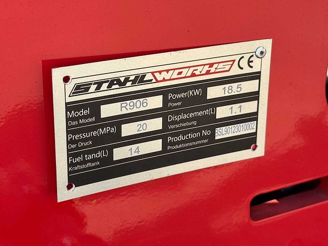 2024 stahlworks r906 shovel - afbeelding 11 van  16