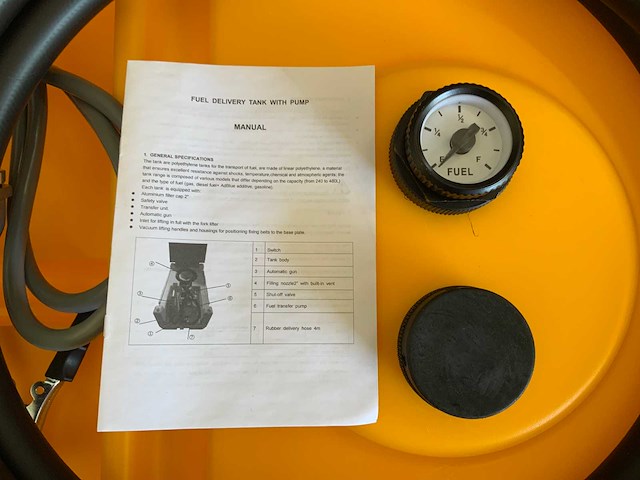 2024 stahlworks sw-480l brandstof opslagtank - afbeelding 2 van  3