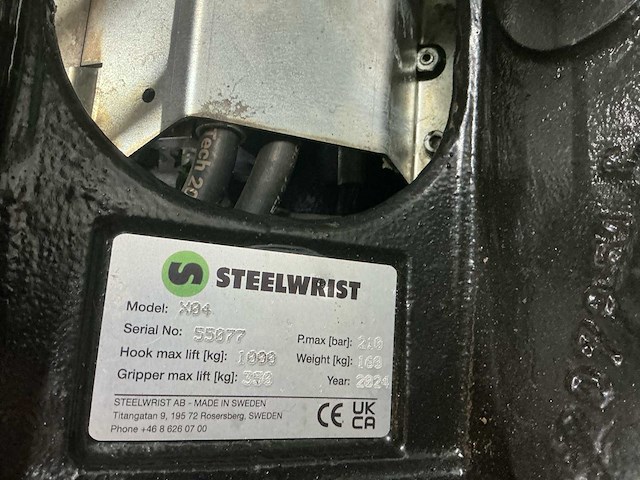 2024 steelwrist x04 grijparm - afbeelding 14 van  14