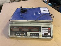 2024 steenberg sbs-pw price scale industriële weegschaal - afbeelding 2 van  5