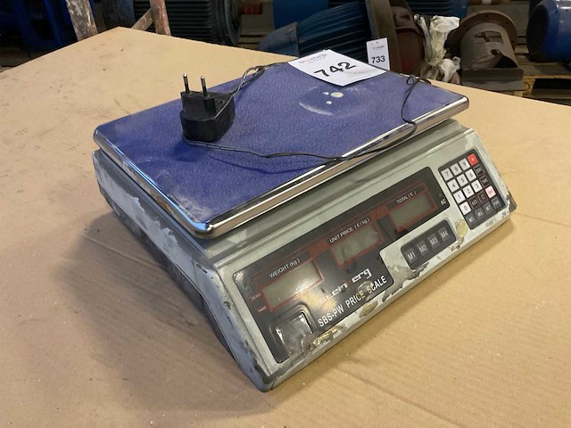 2024 steenberg sbs-pw price scale industriële weegschaal - afbeelding 3 van  5