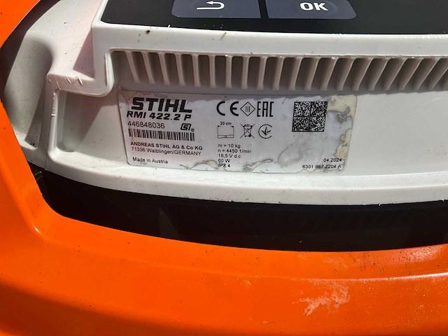 2024 stihl rmi 422 p robotmaaier - afbeelding 8 van  8