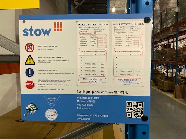 2024 stow palletstelling (168 secties) - afbeelding 9 van  9