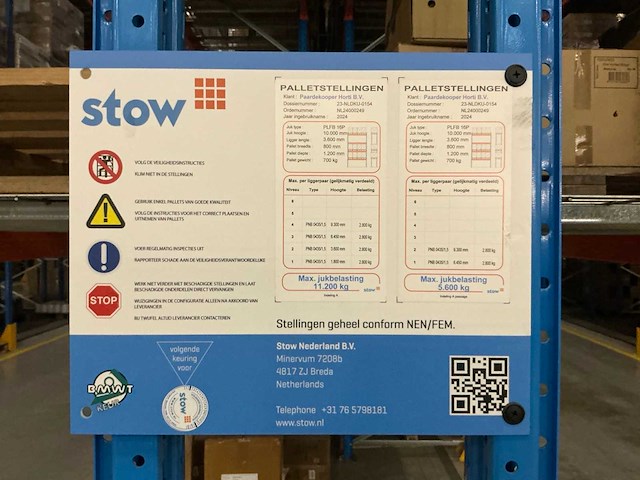 2024 stow palletstelling (192 secties) - afbeelding 8 van  9