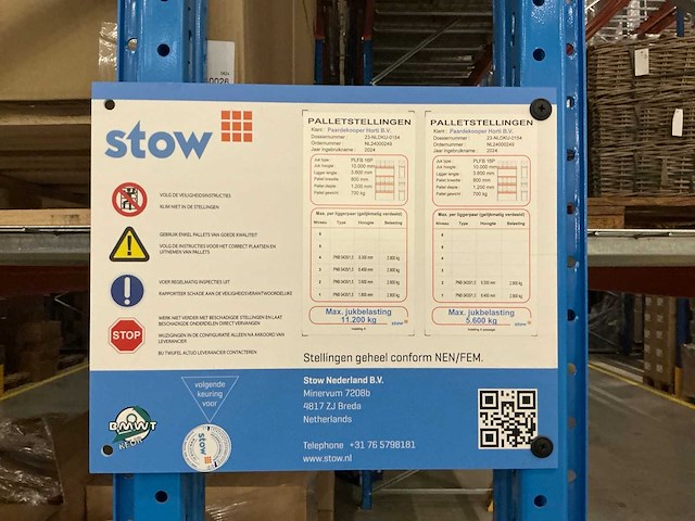 2024 stow palletstelling (192 secties) - afbeelding 9 van  9