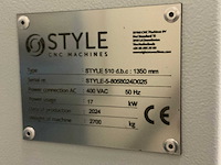 2024 style 510 cnc-draaibank - afbeelding 10 van  17