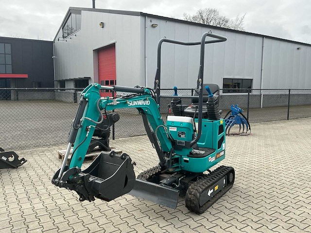 2024 sunward swe08b minigraafmachine - afbeelding 9 van  16