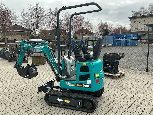 2024 sunward swe08b minigraafmachine - afbeelding 13 van  16