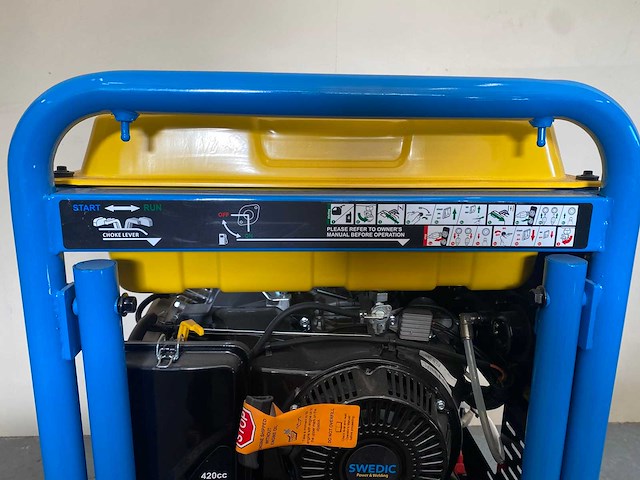2024 swedic 3 in 1 generator-lasmachine-compressor stroomgenerator - afbeelding 2 van  8