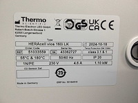 2024 thermowetenschappelijke heracell vios 160i cr laboratorium co2-incubator (2x) - afbeelding 8 van  9