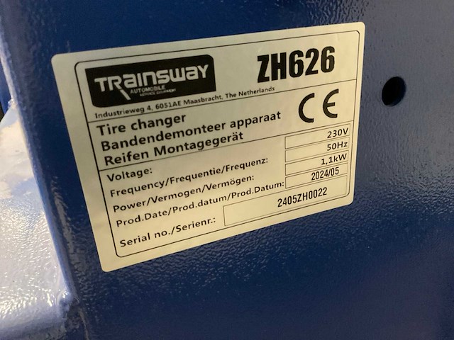 2024 trainsway zh626 banden de-en montageapparaat - afbeelding 7 van  7