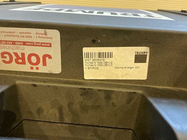 2024 trumpf n 1000 (3b1) knabbelschaar - afbeelding 8 van  19