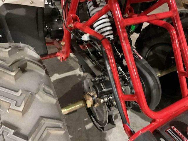 2024 ultra motocross commander 200 quad met kenteken wit - afbeelding 5 van  25