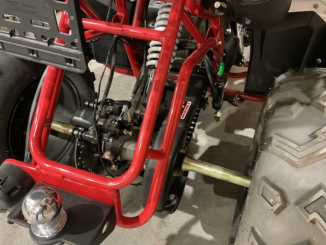 2024 ultra motocross commander 200 quad met kenteken wit - afbeelding 4 van  21