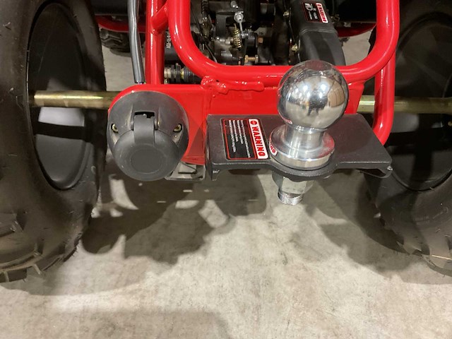 2024 ultra motocross commander 200 quad met kenteken wit - afbeelding 1 van  7