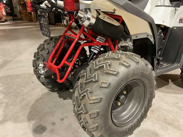 2024 ultra motocross commander 200 quad met kenteken wit - afbeelding 24 van  25