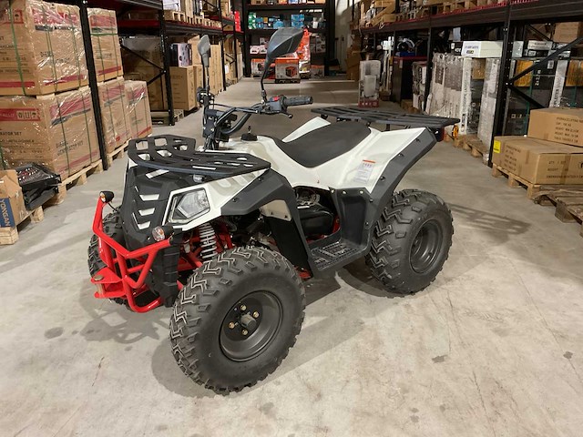 2024 ultra motocross commander 200 quad met kenteken wit - afbeelding 1 van  12