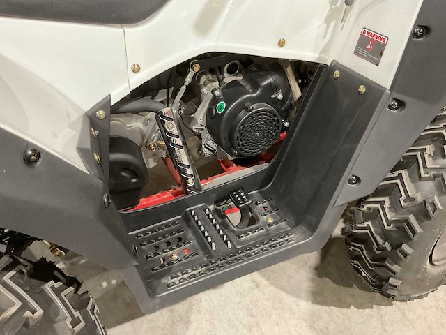 2024 ultra motocross commander 200 quad met kenteken wit - afbeelding 11 van  12