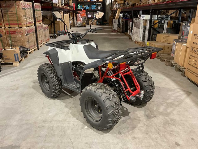 2024 ultra motocross commander 200 quad met kenteken wit - afbeelding 13 van  20