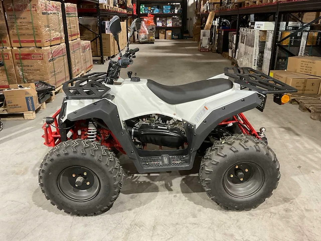 2024 ultra motocross commander 200 quad met kenteken wit - afbeelding 23 van  25