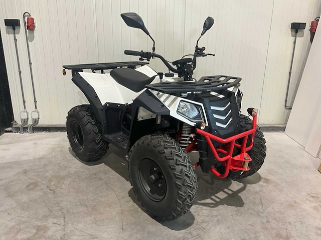 2024 ultra motocross commander 200 quad met kenteken wit - afbeelding 12 van  21