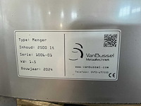 2024 van bussel menger verticale mengtank - afbeelding 4 van  12