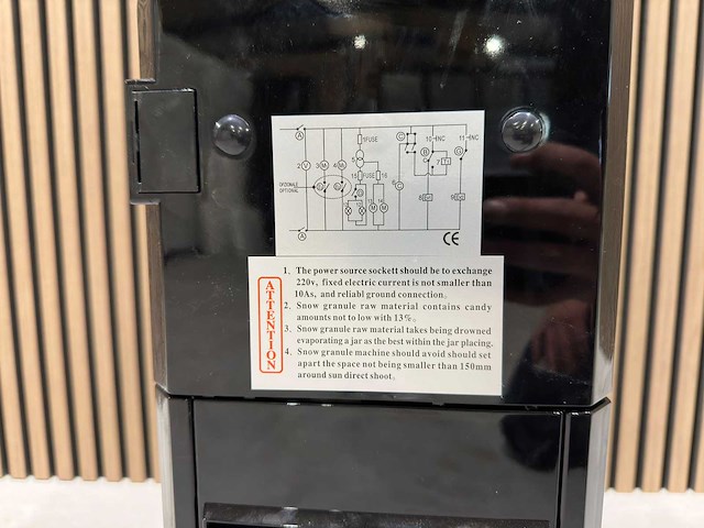 2024 vtc enkel slush puppy ijsmachine - afbeelding 2 van  10