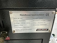 2024 weldkar wk2000 handlaser lasmachine - afbeelding 8 van  21